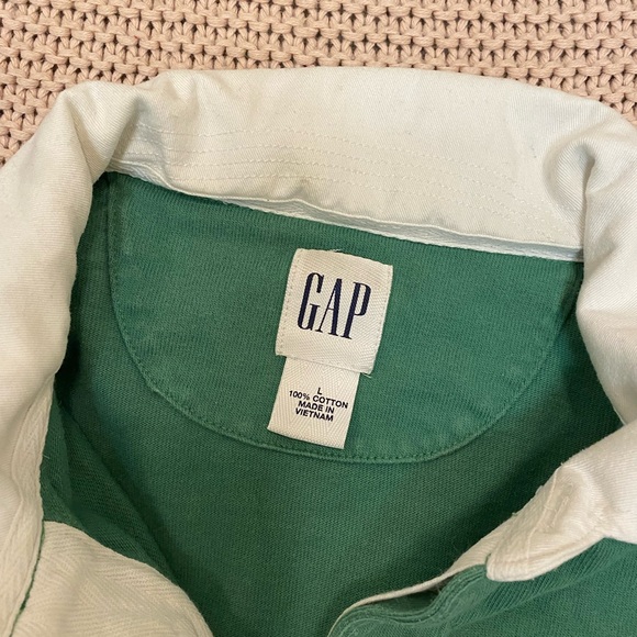 ✰ gap polo striped rugby long sleeve ✰ - Picture 3 of 3